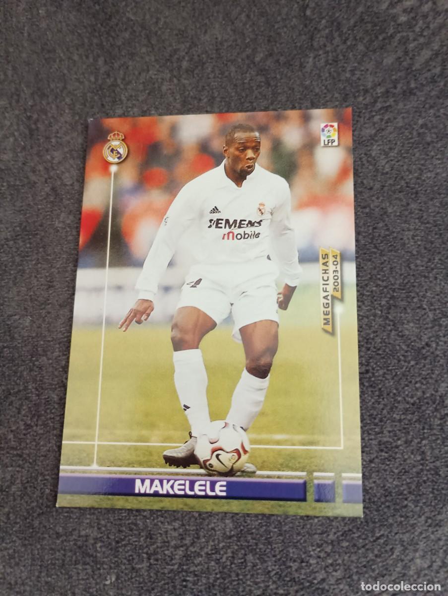 Cromos de f&uacute;tbol: MAKELELE MEGA FICHAS 03 04 - Foto 1