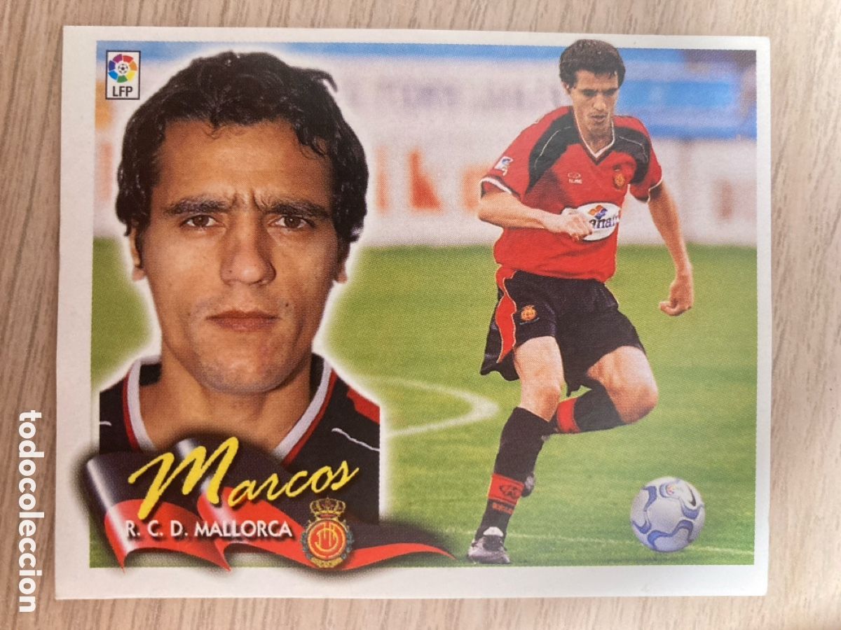 Cromos de F&uacute;tbol: MARCOS MALLORCA COLOCA LIGA ESTE 2000 2001 00 01 NUNCA PEGADO SIN PEGAR