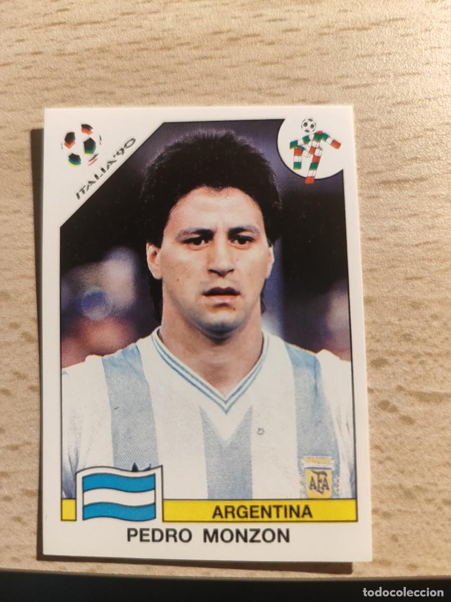 Cromos de Futebol: 216 WORLD CUP STORY PANINI PEDRO MONZON (ARGENTINA) - MUNDIAL 1990 90 -- CROMO SIN PEGAR