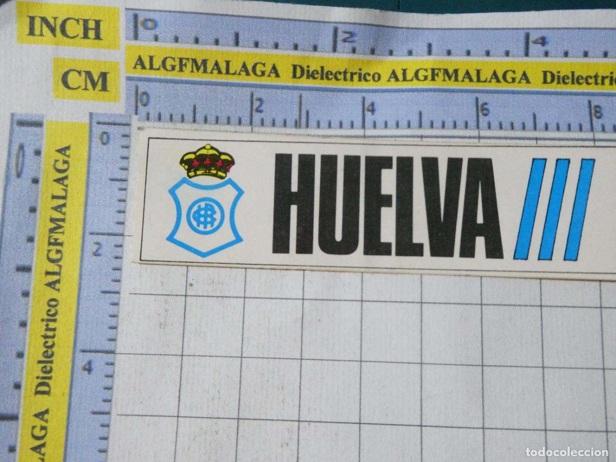 Cromos de f&uacute;tbol: CROMO CROMITO PEGATINA. F&Uacute;TBOL. RECREATIVO DE HUELVA