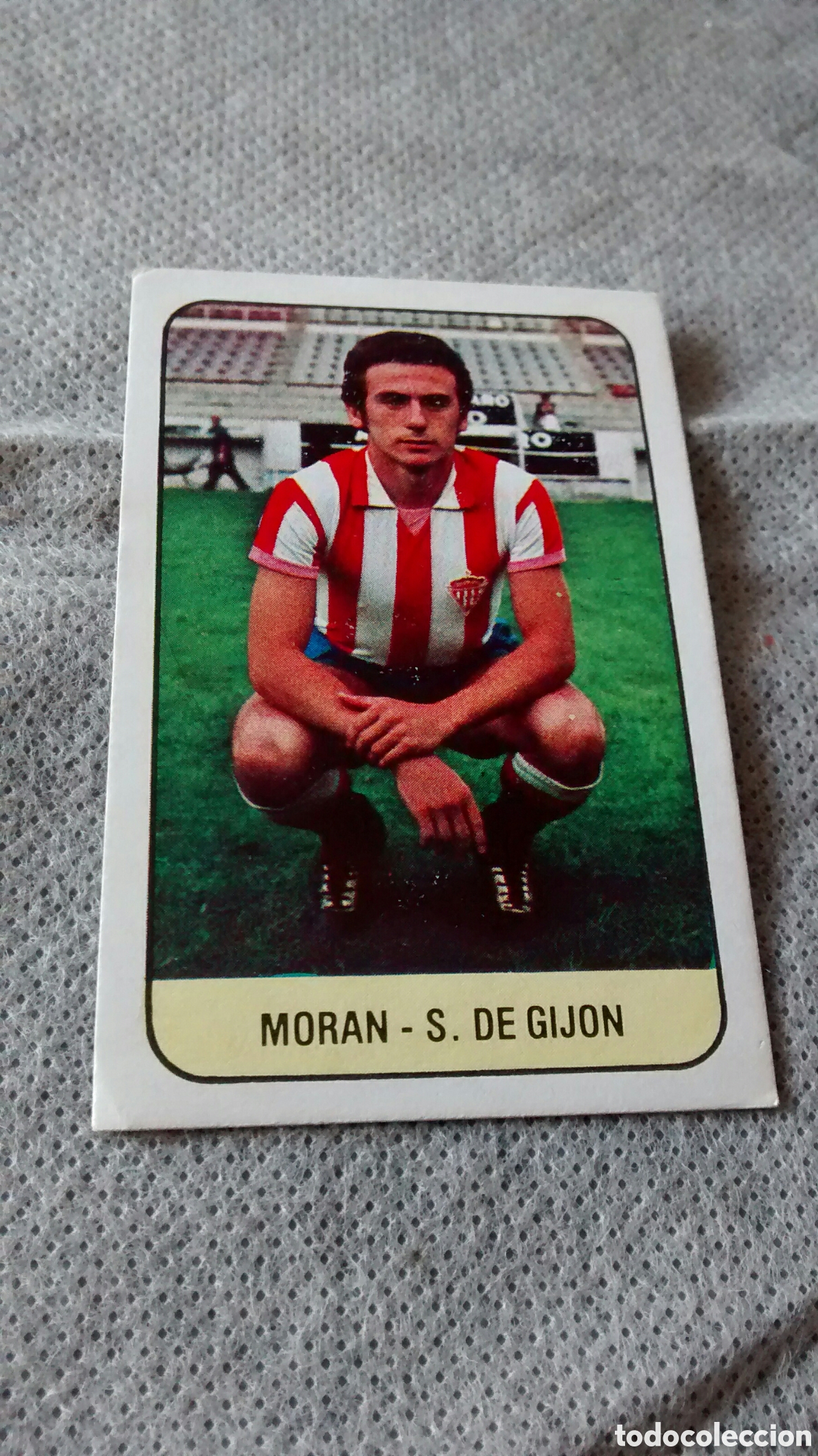 Cromos de f&uacute;tbol: MORAN, SPORTING GIJON, EDICIONES ESTE 78 79 - Foto 1