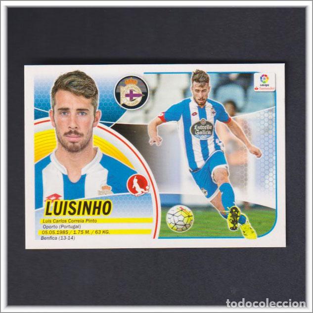 Football Stickers: LIGA ESTE 2016 2017 16 17 PANINI LUISINHO 7 BIS COLOCA DEPORTIVO CORU&Ntilde;A COLECCI&Oacute;N ALBUM 4&ordf; EDICI&Oacute;N
