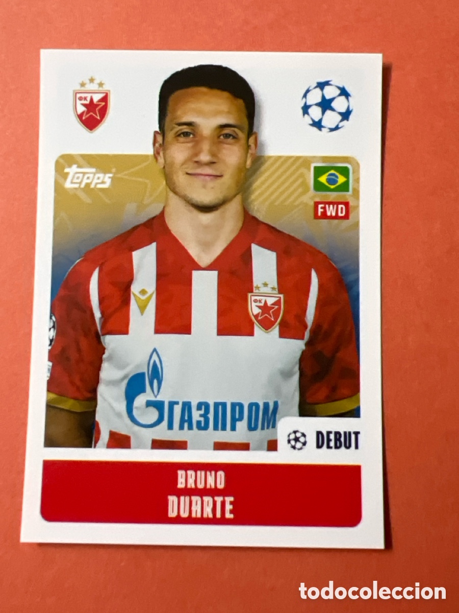 Cromos de f&uacute;tbol: C8857. 466 BRUNO DUARTE UEFA CHAMPIONS LEAGUE stickers 2024 2025 24 25 TOPPS