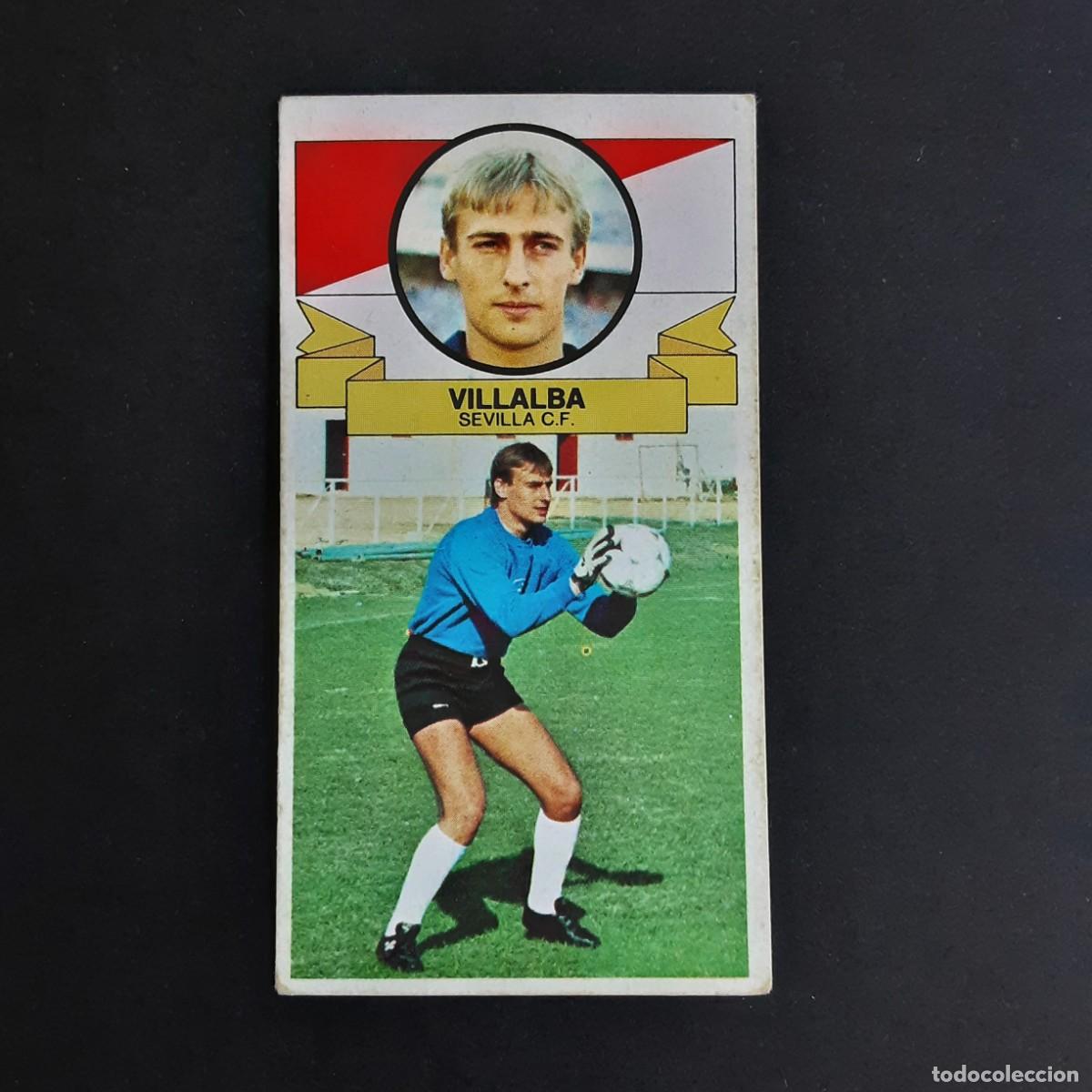 Cartes &agrave; collectionner de Football: LIGA ESTE 1985 1986 85 86 EDICIONES ESTE VILLALBA SEVILLA SIN PEGAR