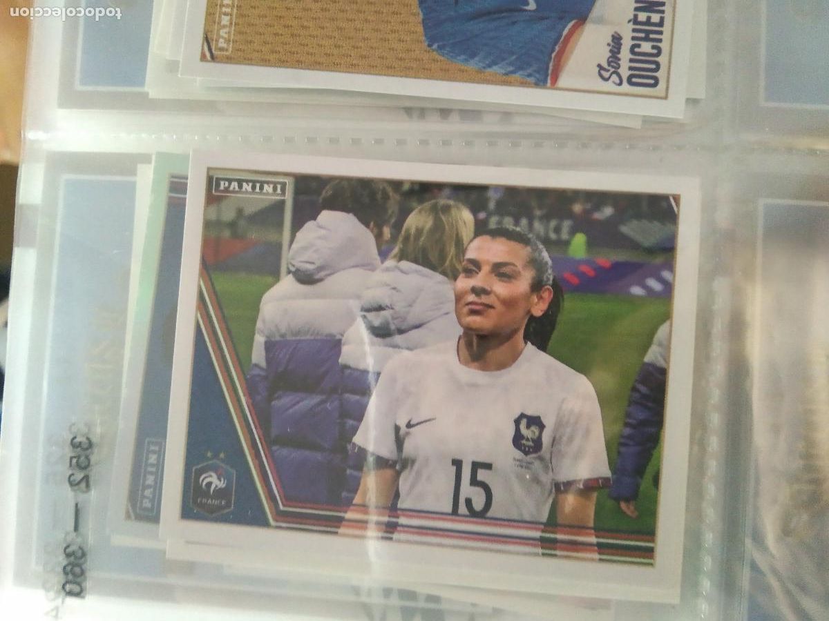 Cromos de f&uacute;tbol: 126 KENZA DALI CROMO FUTBOL FEMENINO PANINI Team France 2023. Fiers d'&ecirc;tre Bleus