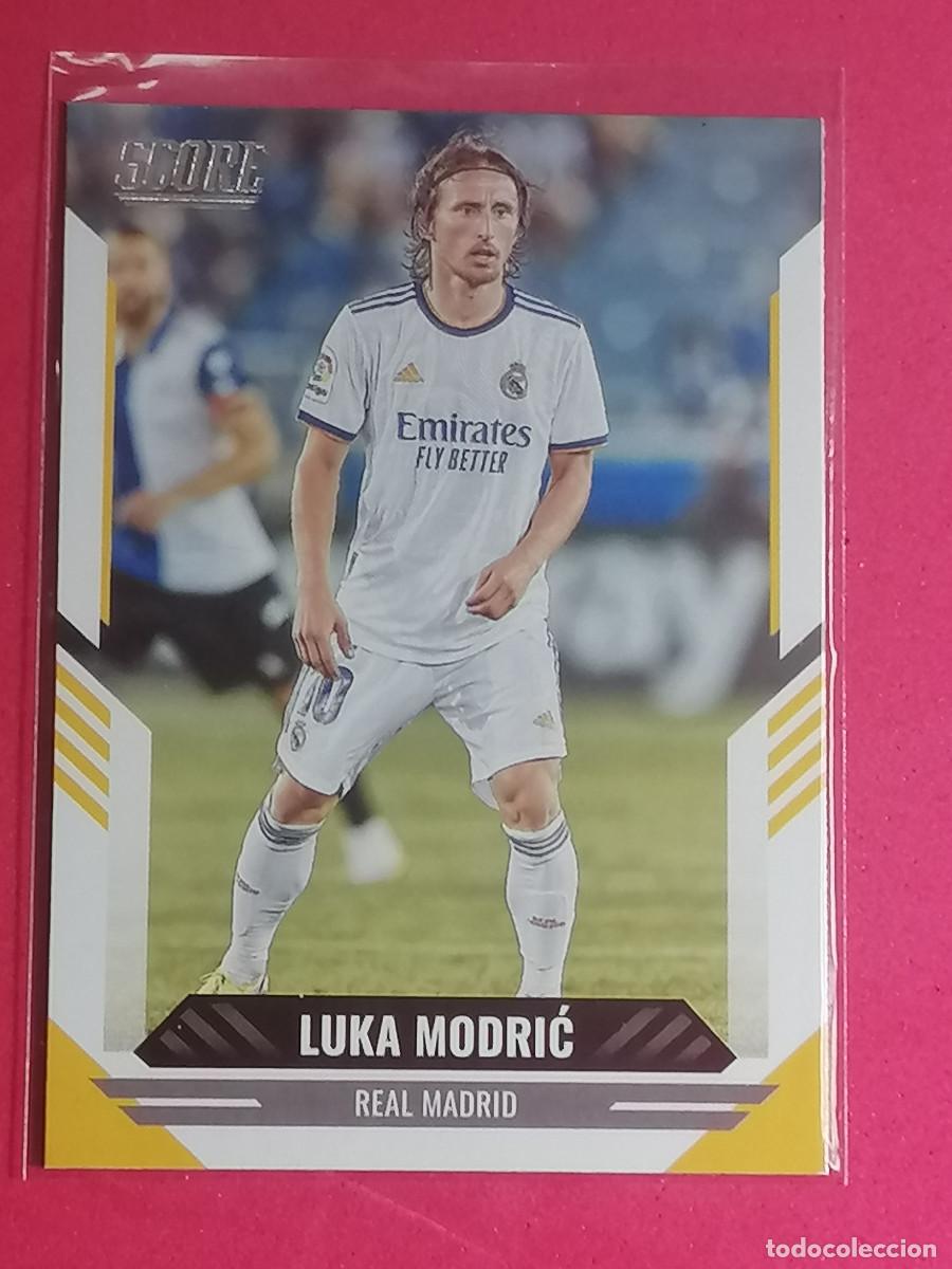 Cromos de F&uacute;tbol: 109 LUKA MODRIC REAL MADRID - PANINI SCORE FIFA 2021-22 Trading Card Futbol-Soccer