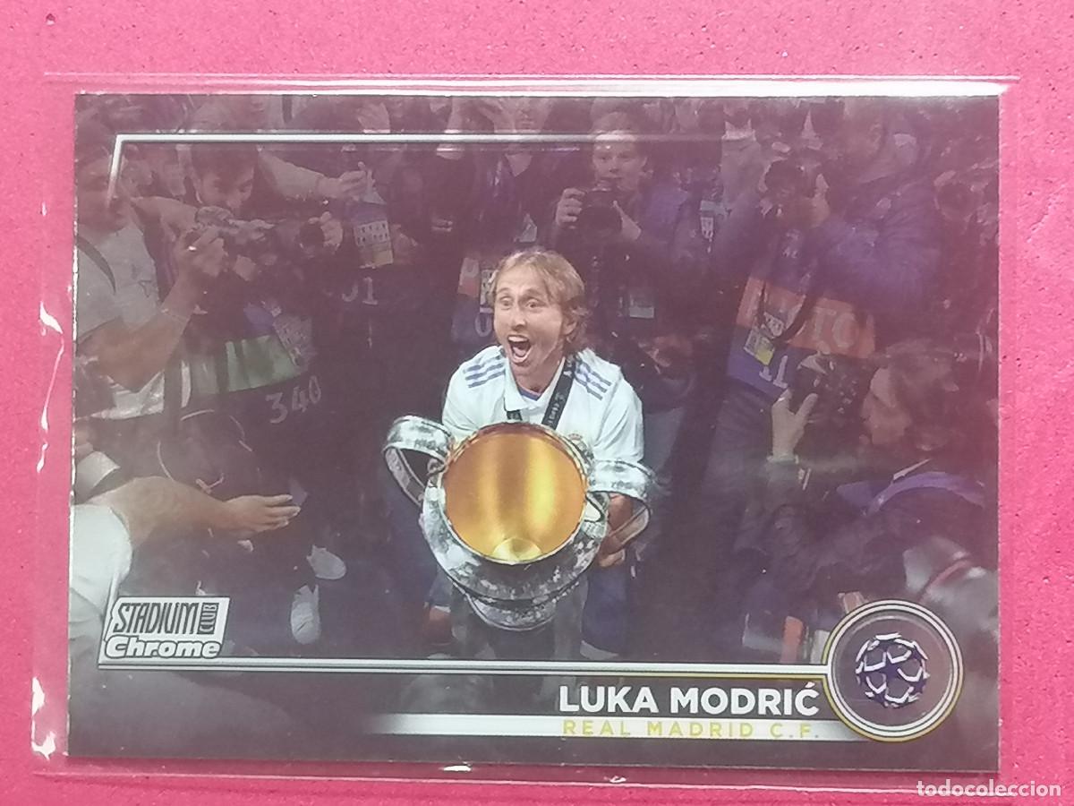 Cromos de F&uacute;tbol: 37 MODRIC REAL MADRID CROMO FUTBOL 22-23 TOPPS STADIUM CHROME CLUB COMPETITIONS 2022-2023