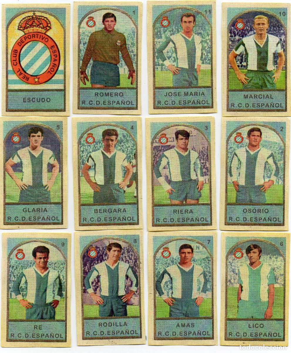 Cromos de f&uacute;tbol: ESPA&Ntilde;OL 1968 DE TURRONES SILVENT - Foto 1