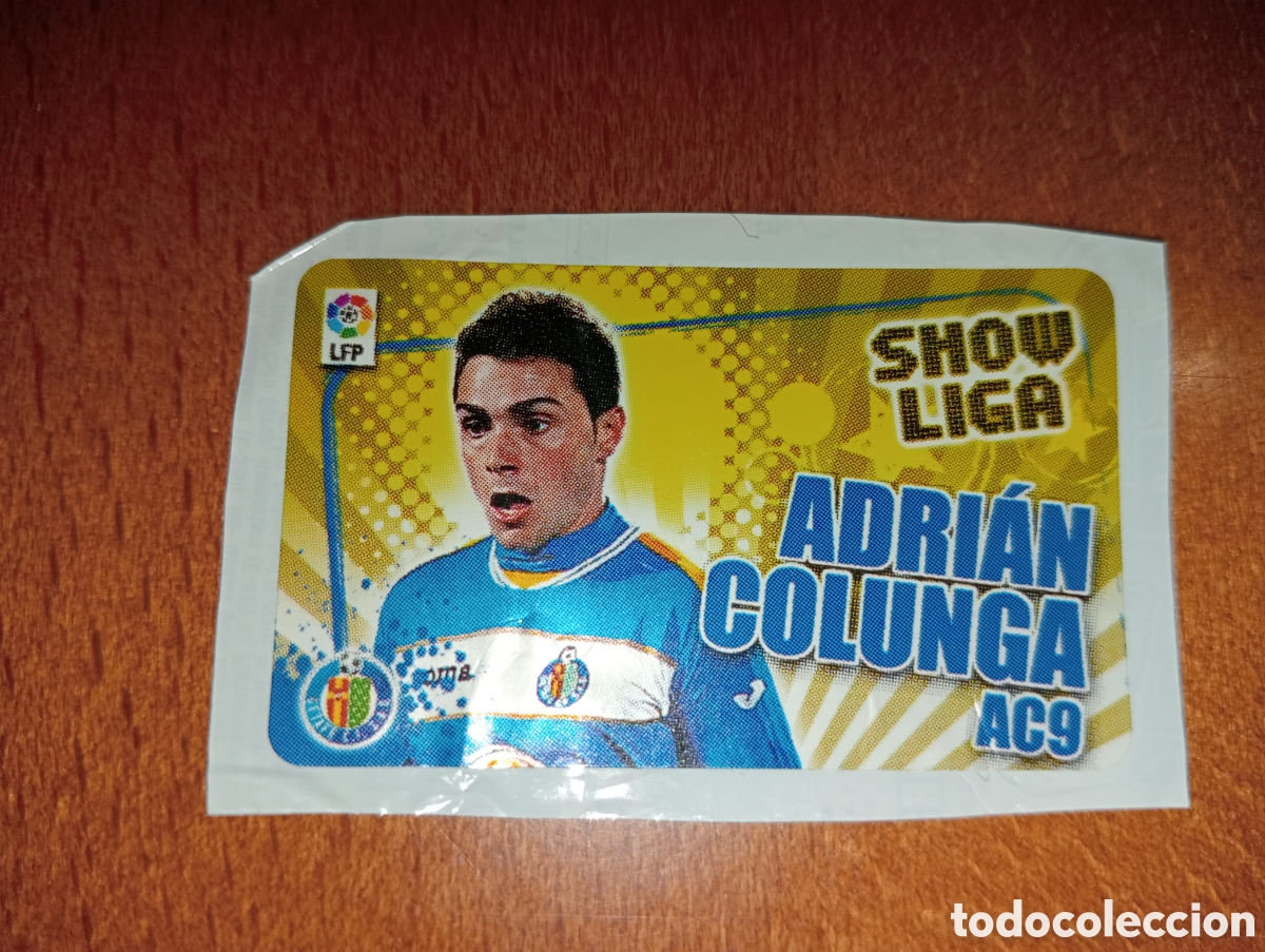 Cromos de f&uacute;tbol: Adri&aacute;n Colunga Chicles liga este 11/12 Getafe - Foto 1