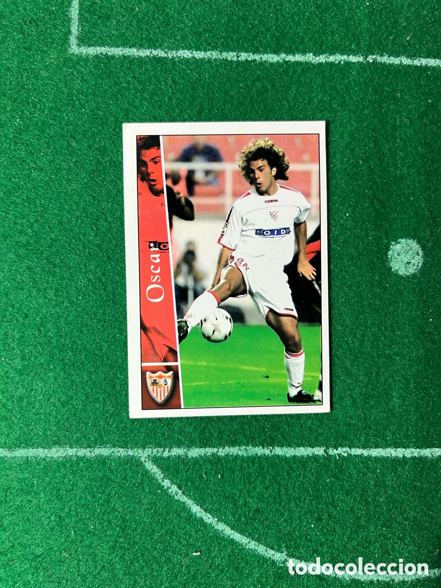 Cromos de Futebol: 586 + &Oacute;SCAR SEVILLA LAS FICHAS DE LA LIGA 2002 2003 MUNDICROMO