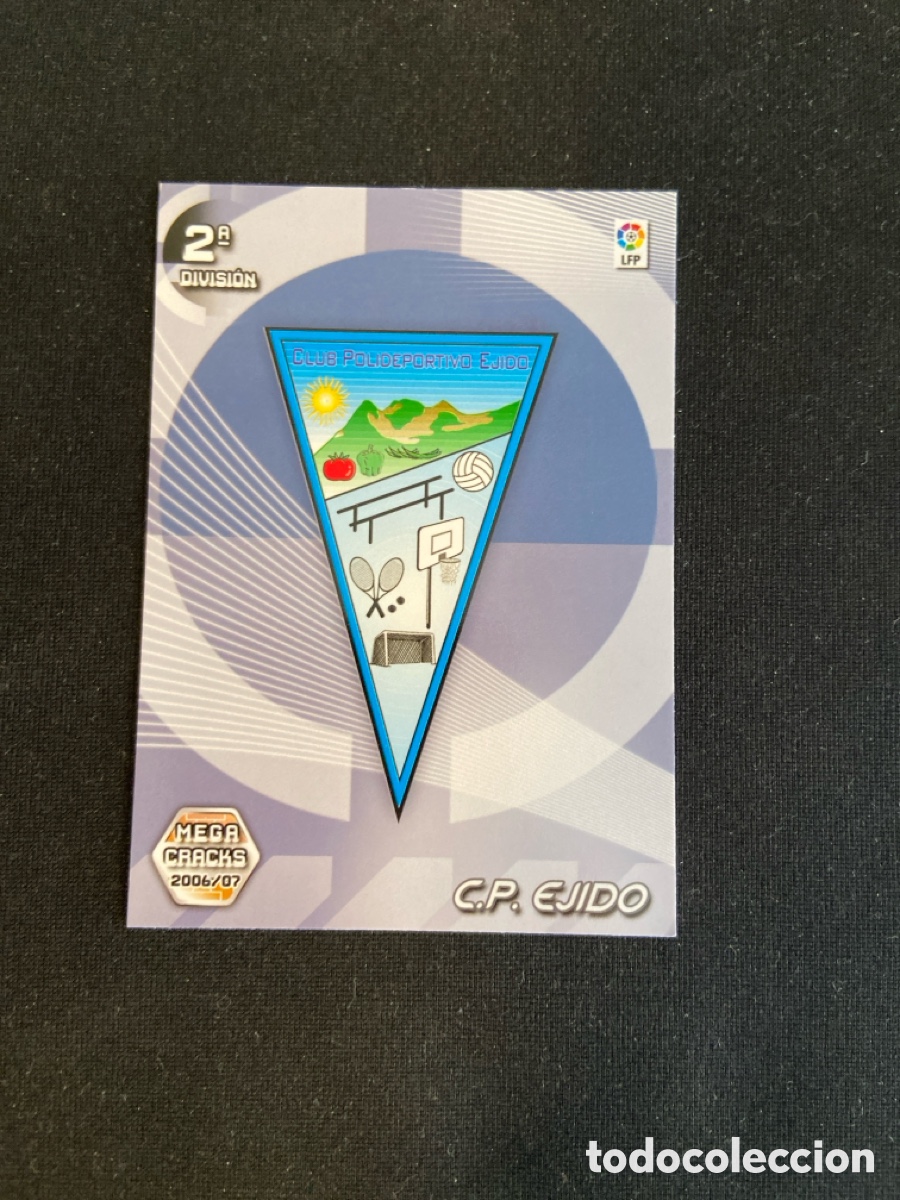 Fu&szlig;ball-Sticker: ESCUDO 429 (EJIDO) PANINI MEGAFICHAS MEGACRACKS 2006-2007 06 07 CROMO CARTA M-2