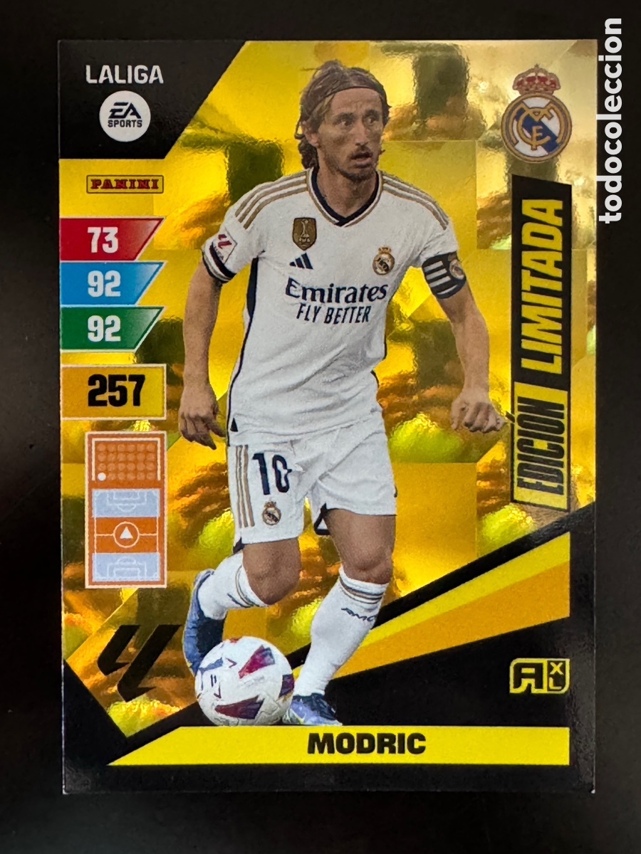 Cromos de f&uacute;tbol: Modric Edici&oacute;n Limitada Adrenalyn 2023/24 - Foto 1