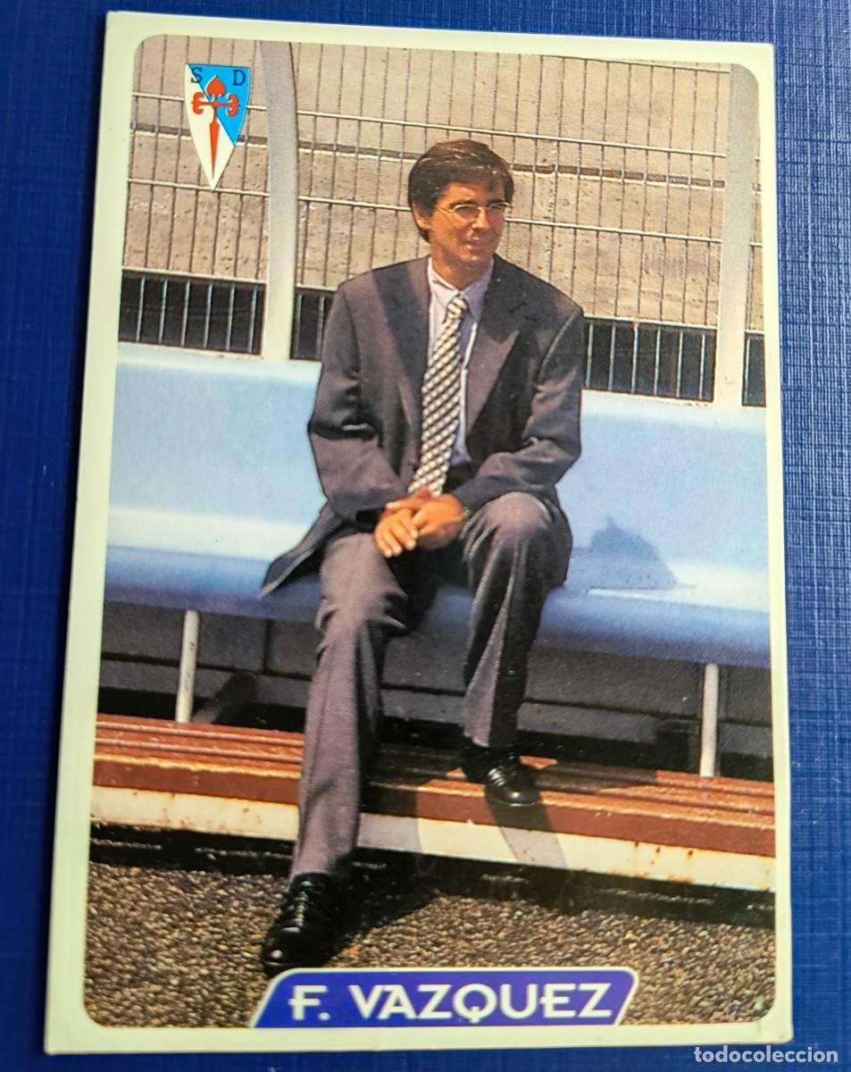 Cromos de F&uacute;tbol: FICHAS DE LA LIGA 95 /96 N&deg; 272 - FERNANDO V&Aacute;ZQUEZ PENA