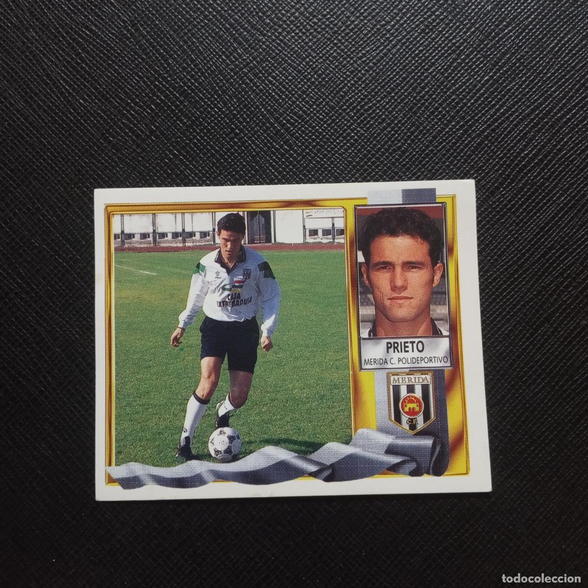 Fu&szlig;ball-Sticker: PRIETO MERIDA ESTE 1995 1996 CROMO FUTBOL 95 96 LIGA - SIN PEGAR - A123 PG469