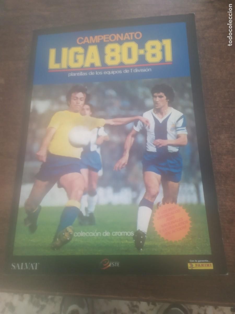 Cromos de f&uacute;tbol: FACS&Iacute;MIL EDICIONES ESTE 1980-81 PANINI 80-81 - Foto 1