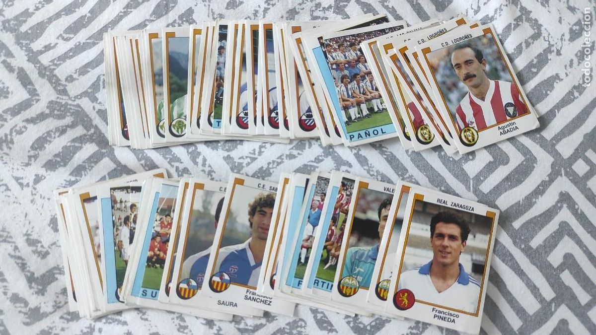 Fu&szlig;ball-Sticker: Lote unos 120 cromos f&uacute;tbol 88 Panini sin pegar