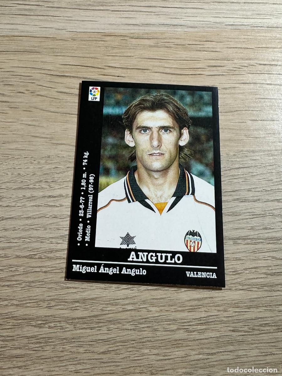 Cromos de Futebol: ANGULO VALENCIA n&ordm; 46 PANINI SPORTS LIGA 2000 2001 SIN PEGAR 00 01