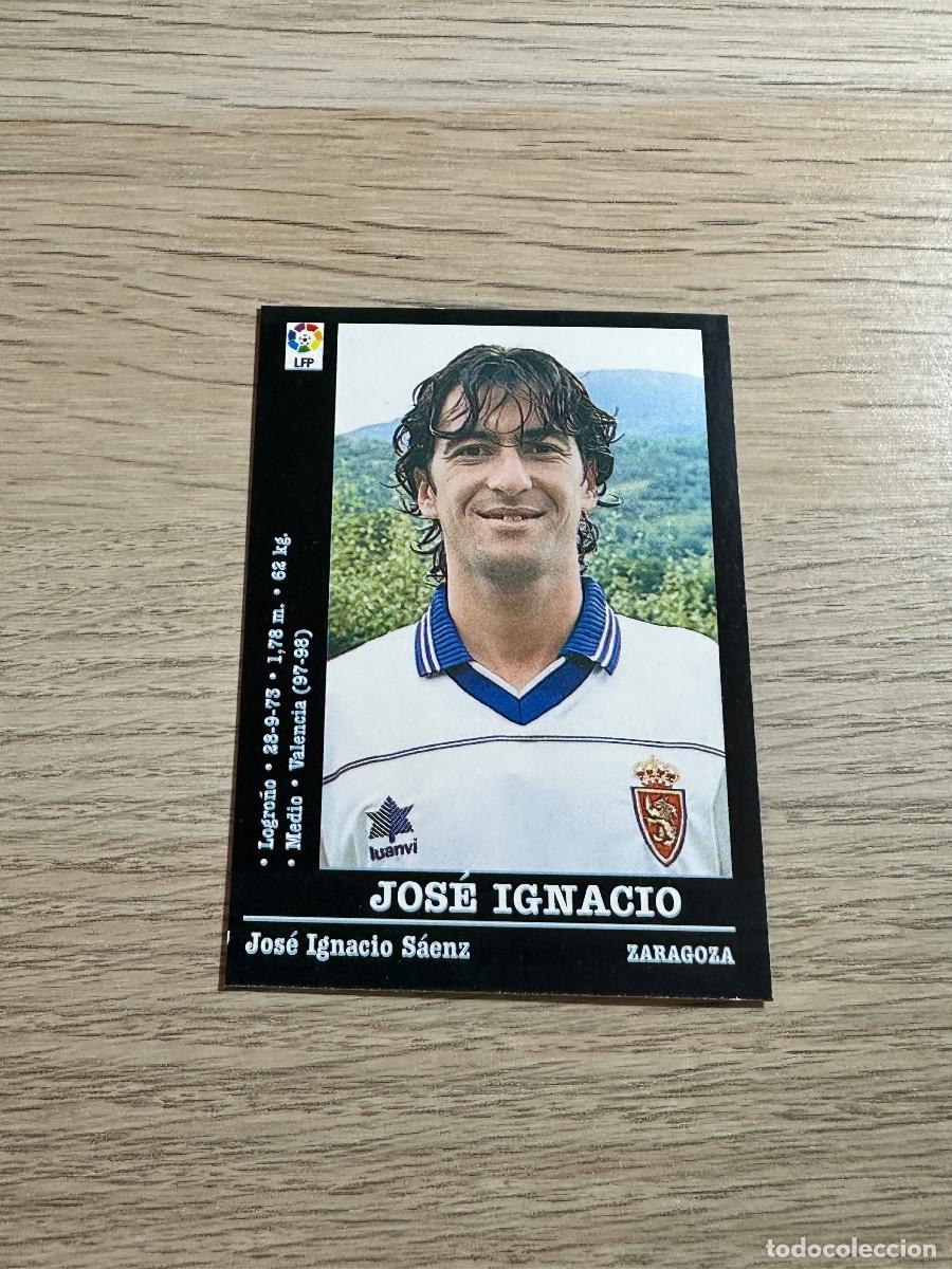 Cartes &agrave; collectionner de Football: JOSE IGNACIO ZARAGOZA n&ordm; 61A 61 PANINI SPORTS LIGA 2000 2001 SIN PEGAR 00 01
