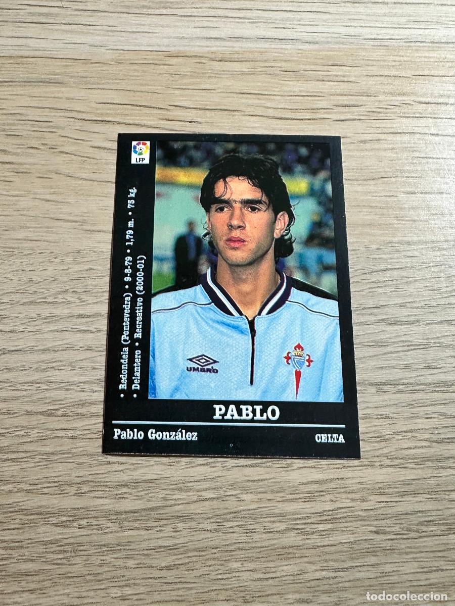 Cromos de F&uacute;tbol: PABLO CELTA n&ordm; 116A 116 PANINI SPORTS LIGA 2000 2001 SIN PEGAR 00 01