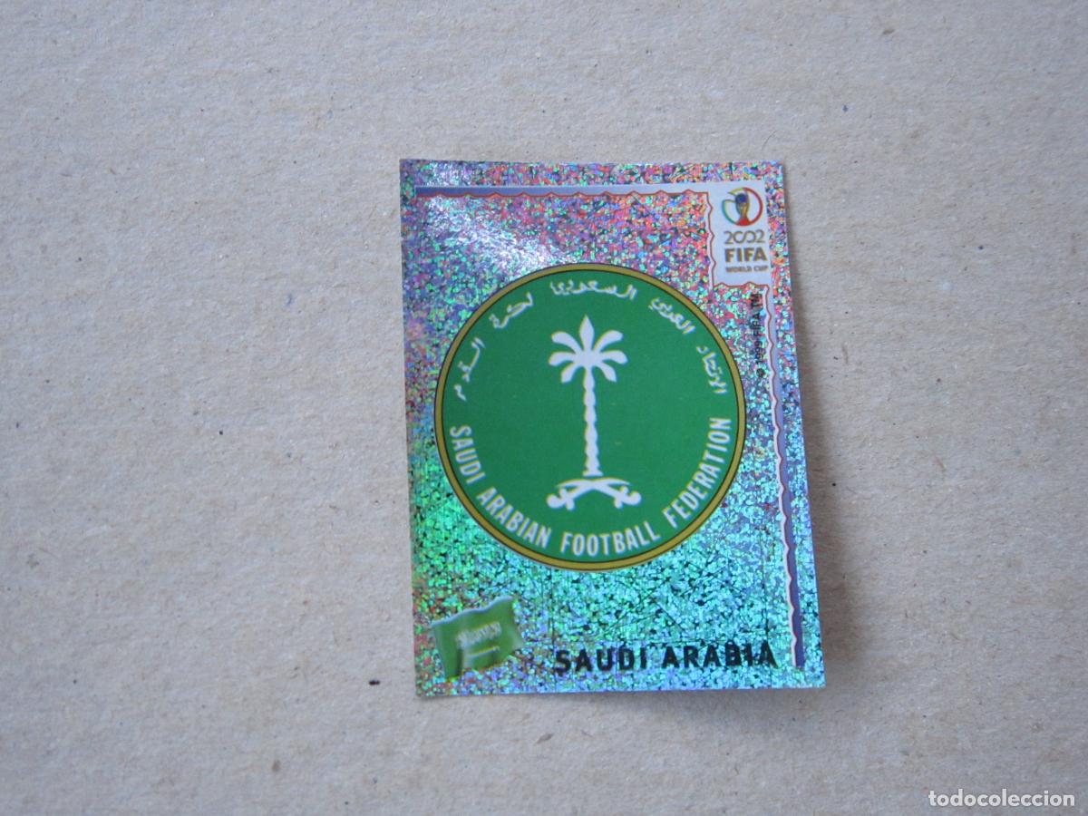 Cromos de f&uacute;tbol: PANINI 2002 FIFA WORLD CUP KOREA JAPAN N&ordm; 332 ESCUDO ARABIA SAUDI MUNDIAL COREA JAPON 02 NUEVO