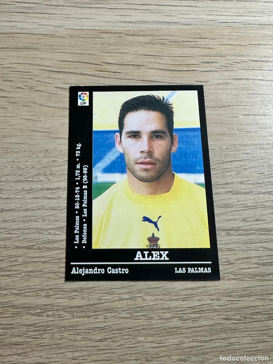 Cromos de F&uacute;tbol: ALEX LAS PALMAS n&ordm; 297 PANINI SPORTS LIGA 2000 2001 SIN PEGAR 00 01