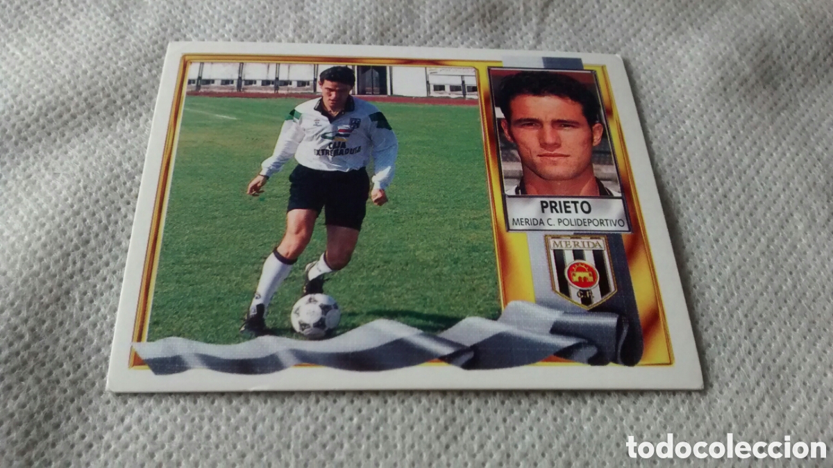 Cromos de f&uacute;tbol: 95 96 1995 1996 EDICIONES ESTE PRIETO, MERIDA - Foto 1