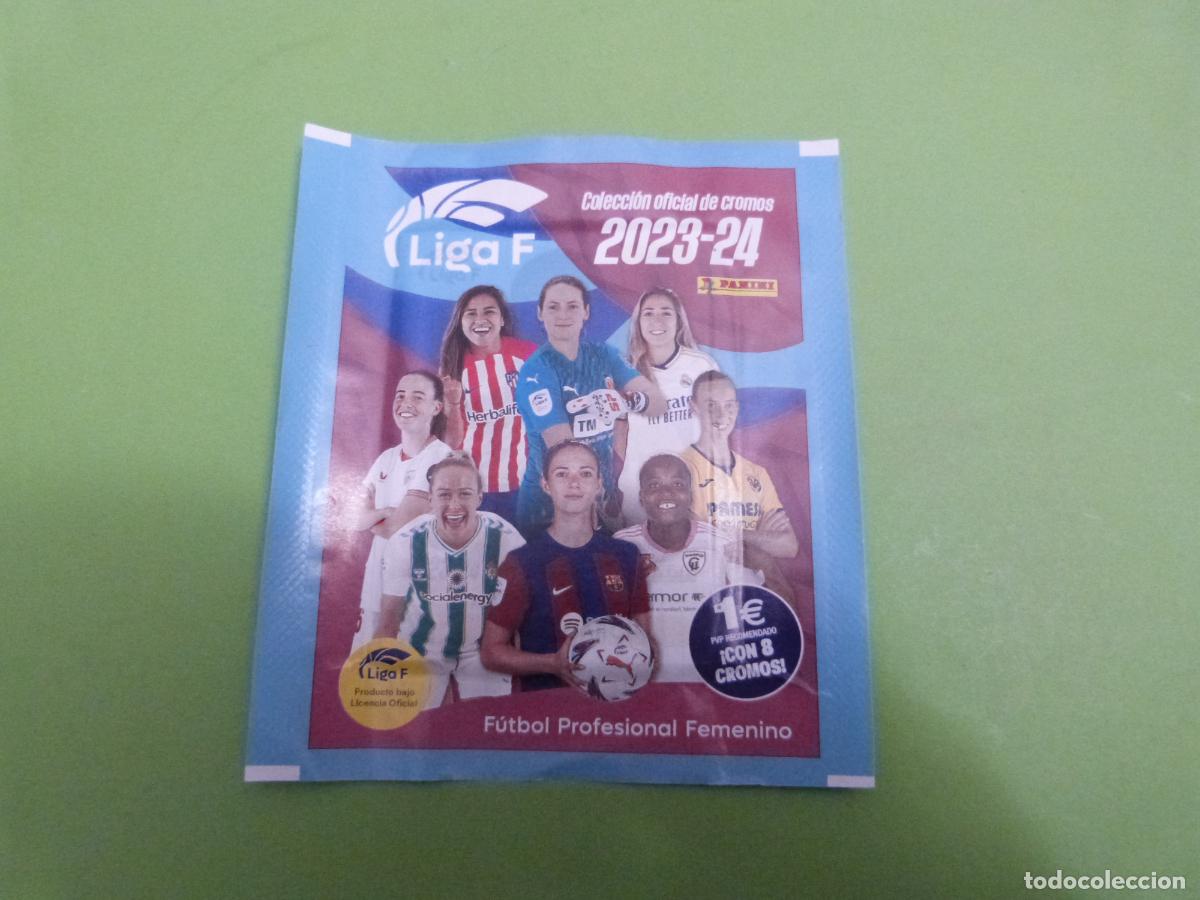 Football Stickers: SOBRE CROMOS DE F&Uacute;TBOL SIN ABRIR LIGA FEMENINA 2023-2024/23-24 DE PANINI
