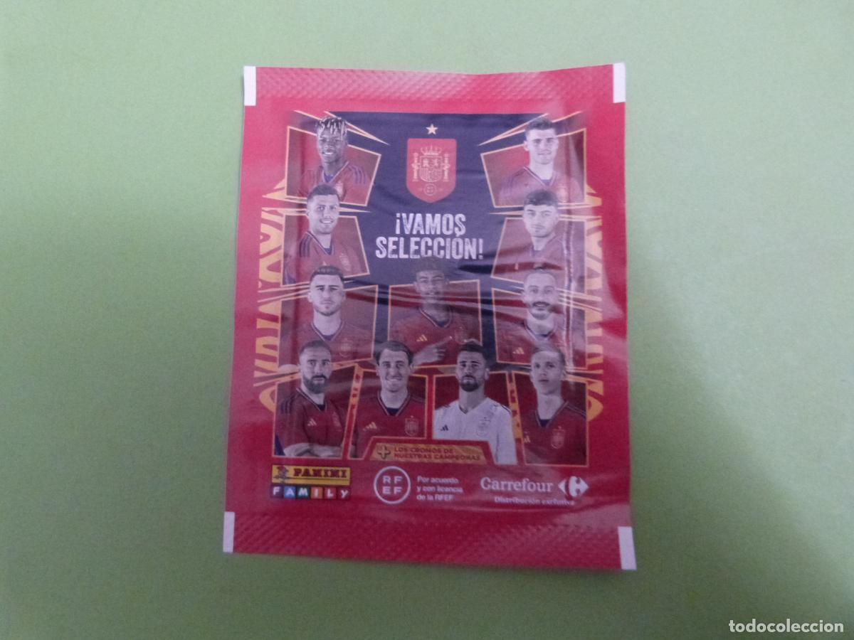 Football Stickers: SOBRE CROMOS DE F&Uacute;TBOL SIN ABRIR VAMOS SELECCION CARREFOUR DE PANINI