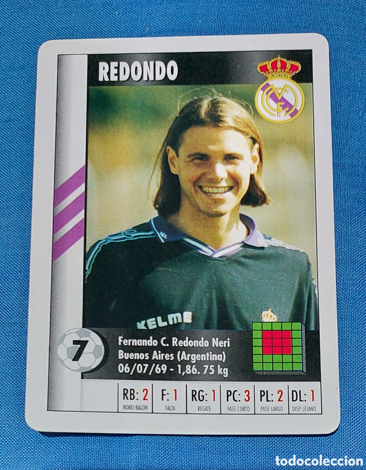 Cartes &agrave; collectionner de Football: Cromo jugador futbol Redondo (Real Madrid) Supergol Marca 1995 - 1996