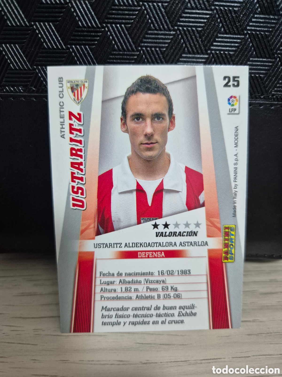Cromos de f&uacute;tbol: 25 Ustaritz megacracks 2008 2009 - Foto 2