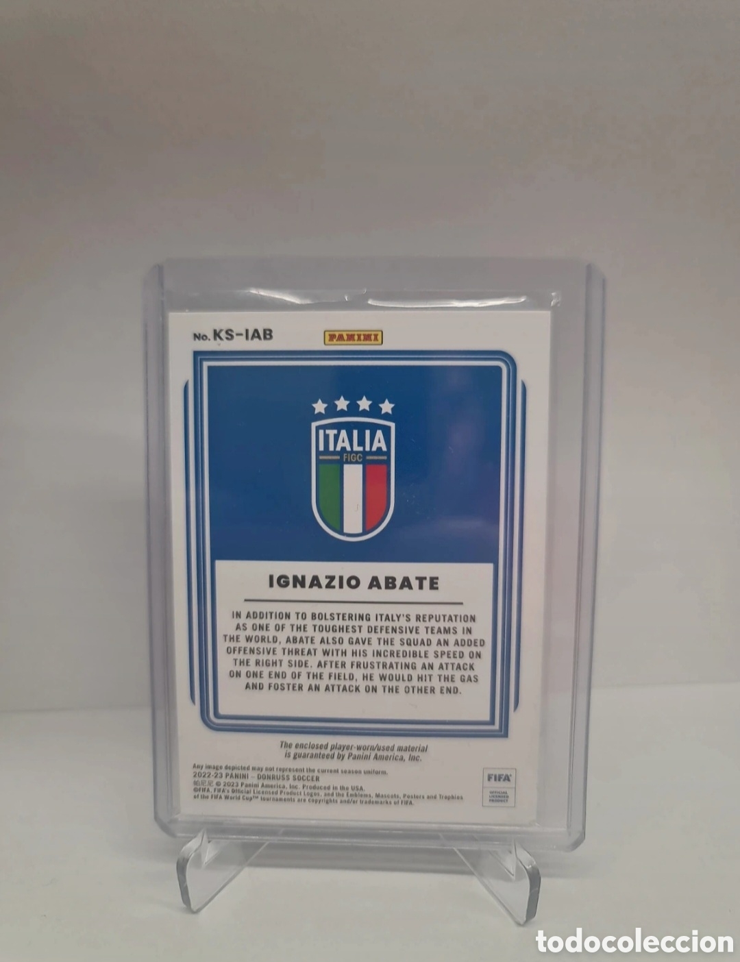 Cromos de f&uacute;tbol: Ignazio Abate Patch Used - Foto 2
