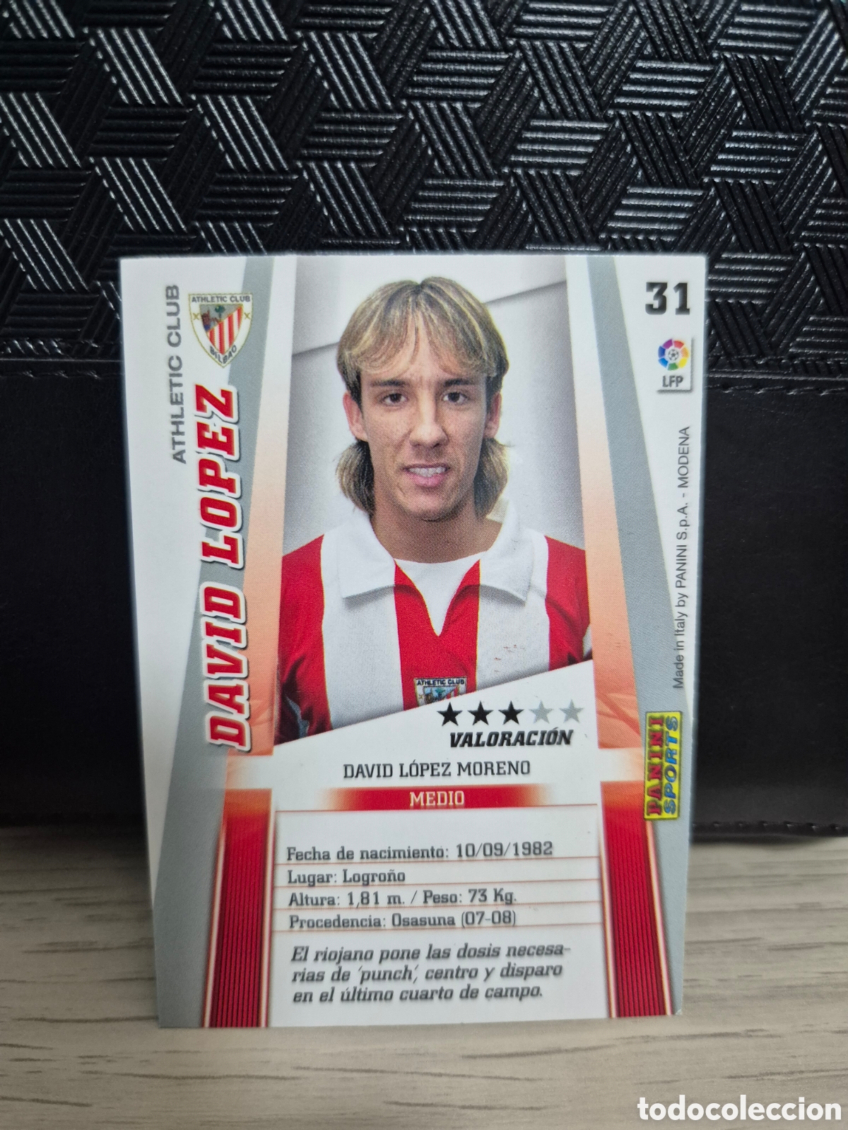 Cromos de f&uacute;tbol: 31 David L&oacute;pez megacracks 2008 2009 - Foto 2