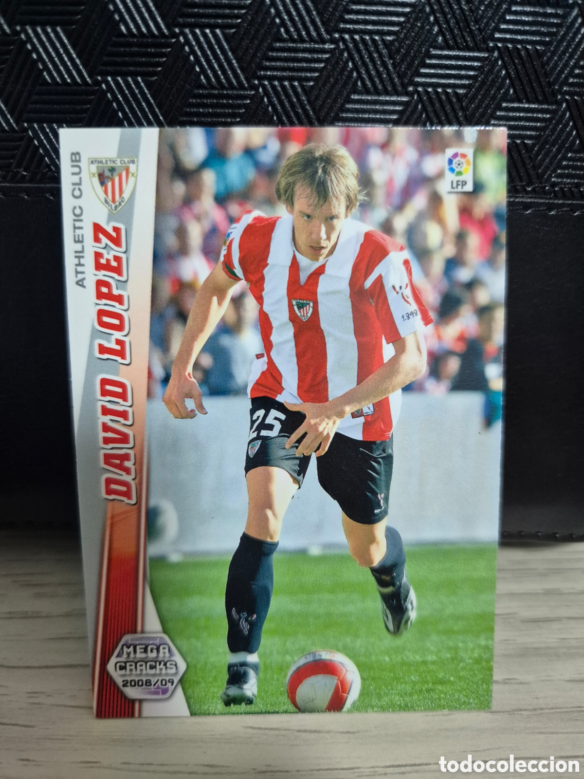Cromos de f&uacute;tbol: 31 David L&oacute;pez megacracks 2008 2009 - Foto 1