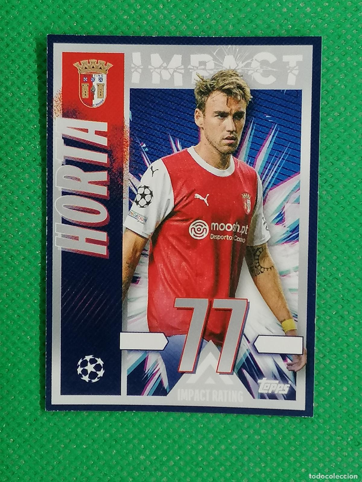 Cromos de F&uacute;tbol: 635 HORTA BRAGA IMPACT ⚽ TOPPS CHAMPIONS LEAGUE STICKERS STICKER 2023 2024 23 24 ⚽