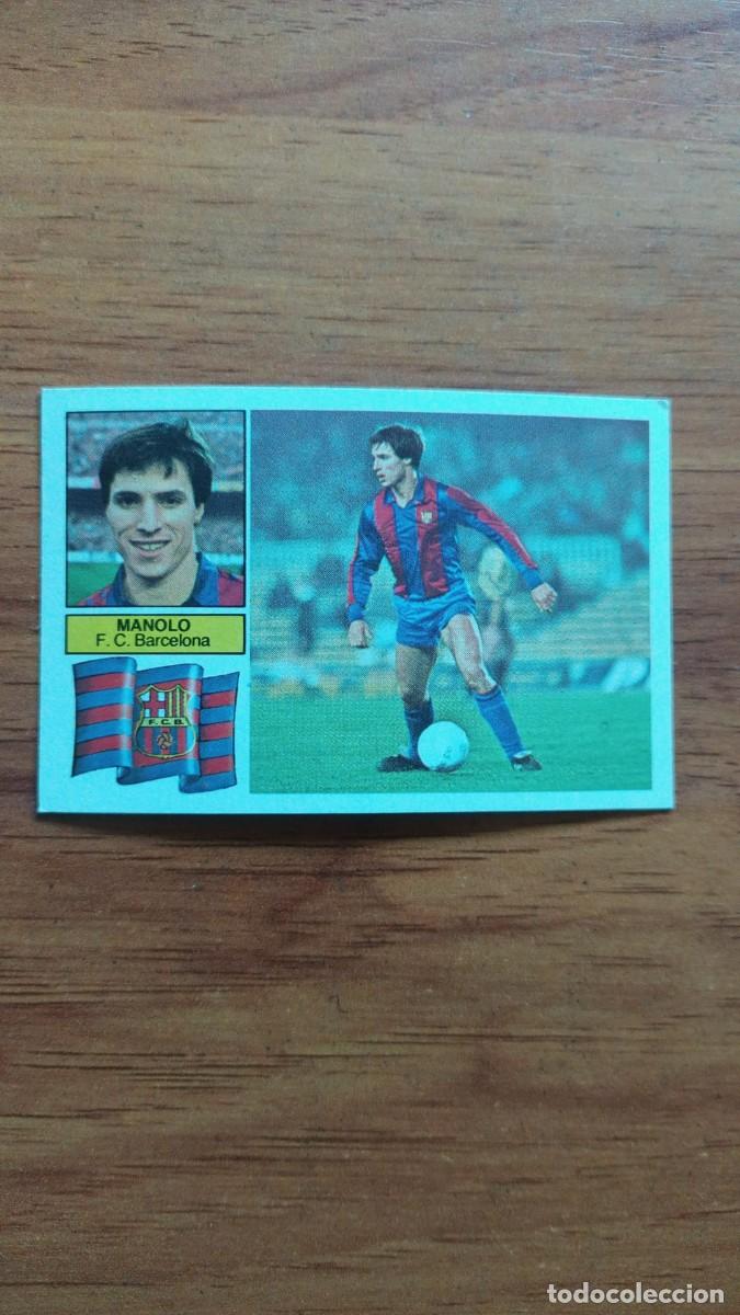 Cromos de F&uacute;tbol: CROMO DE FUTBOL MANOLO F.C.BARCELON LIGA 82 -83 EDICIONES ESTE L0014