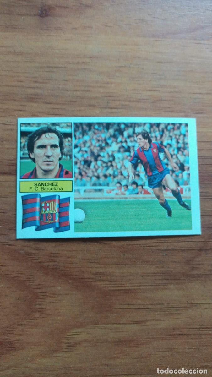 Football Stickers: CROMO DE FUTBOL SANCHEZ F.C.BARCELON LIGA 82 -83 EDICIONES ESTE L0018