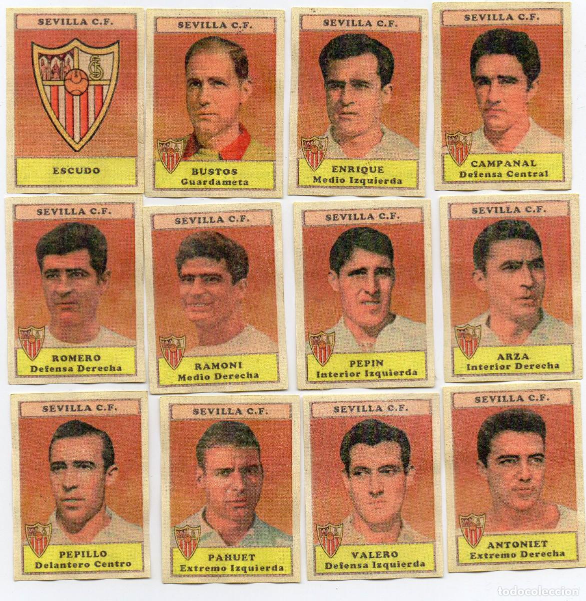 Cromos de f&uacute;tbol: SEVILLA 1957, DE CHOCOLATES TORRAS. - Foto 1