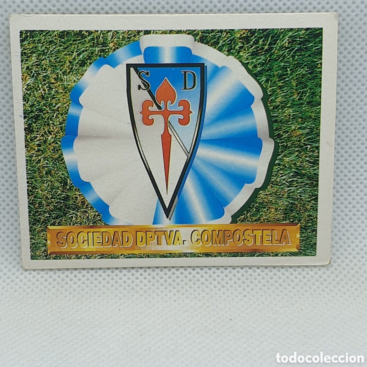 Figurine di Calcio: ⚽️ CROMO DE FUTBOL ESCUDO COMPOSTELA LIGA 94 95 ESTAMPAS ALBUM CROMOS EDICIONES ESTE / CARTAS CARD