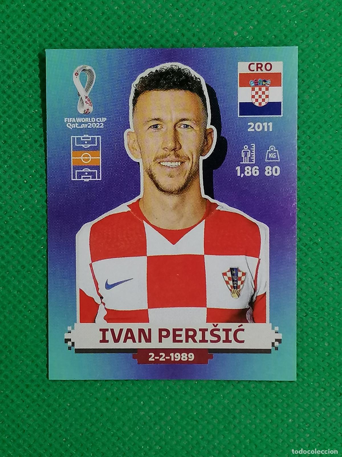 Cromos de f&uacute;tbol: CRO 15 CRO15 IVAN PERISIC CROACIA ⚽ PANINI MUNDIAL WORLD CUP QATAR 2022 STICKER ⚽