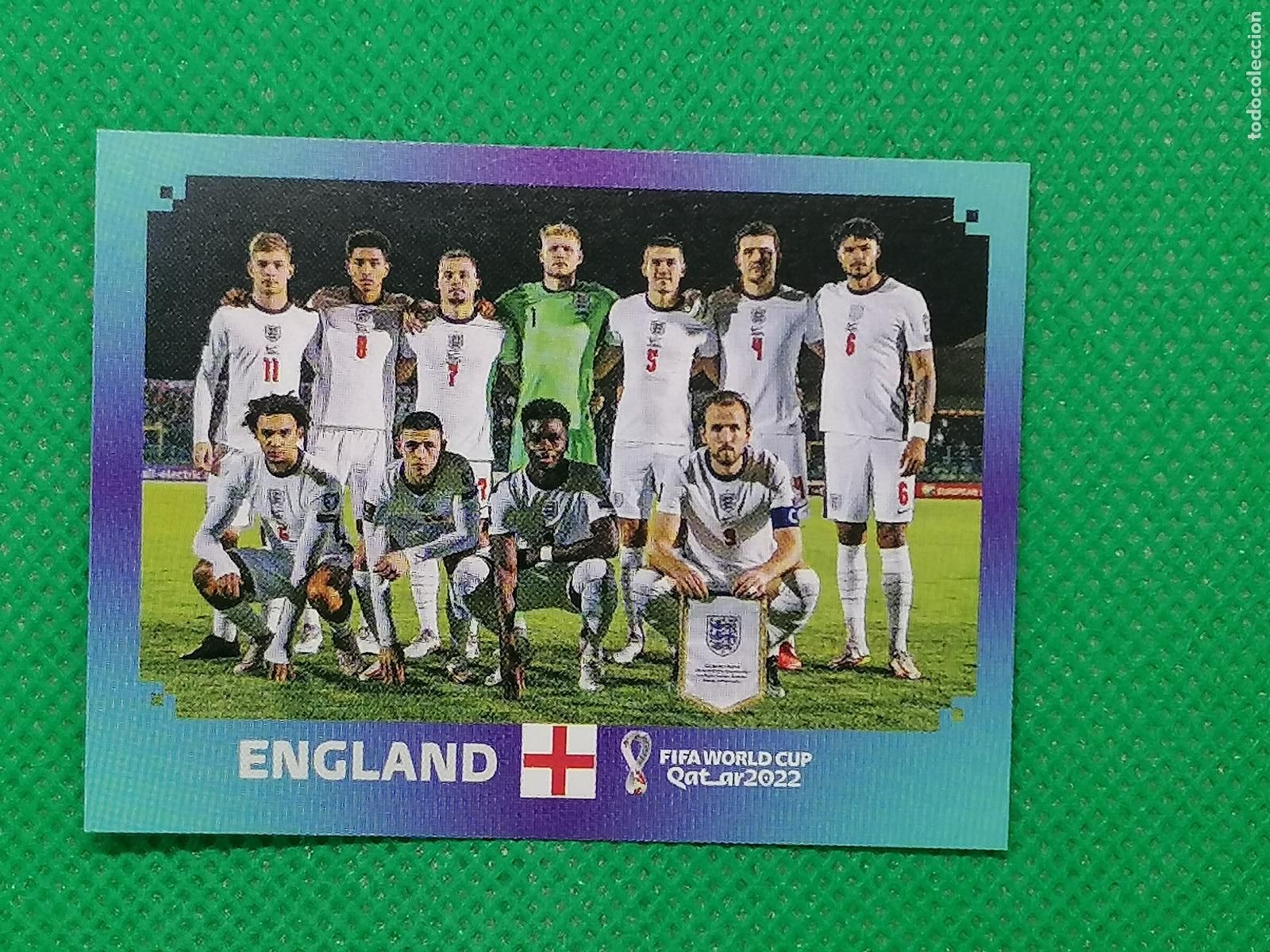 Cromos de f&uacute;tbol: ENG 1 ENG1 PLANTILLA INGLATERRA ⚽ PANINI MUNDIAL WORLD CUP QATAR 2022 STICKER ⚽