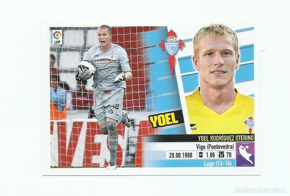 Cromos de f&uacute;tbol: EDICIONES ESTE 2013/2014 , CELTA 2 YOEL , NUEVO PERFECTO - Foto 1