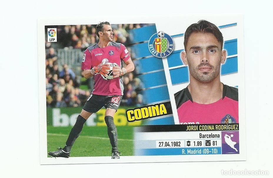 Cromos de f&uacute;tbol: EDICIONES ESTE 2013/2014 , GETAFE 2 CODINA , NUEVO PERFECTO - Foto 1