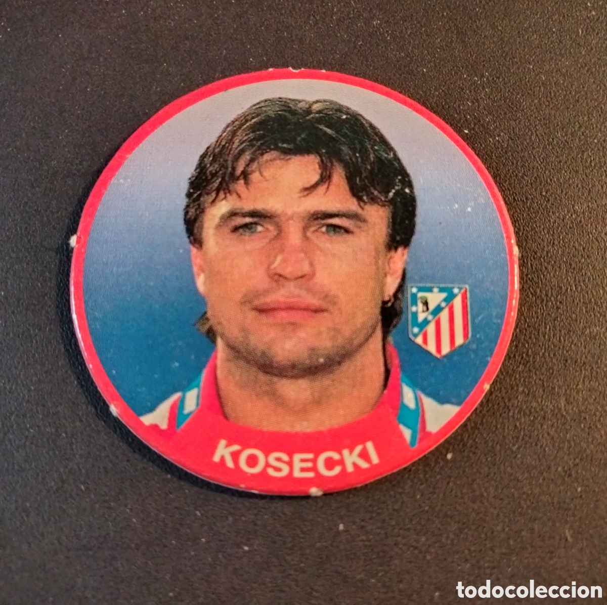 Cromos de Futebol: KOSECKI # 46 ATL&Eacute;TICO DE MADRID SPORT TAZO LIGA DE F&Uacute;TBOL 1994-95