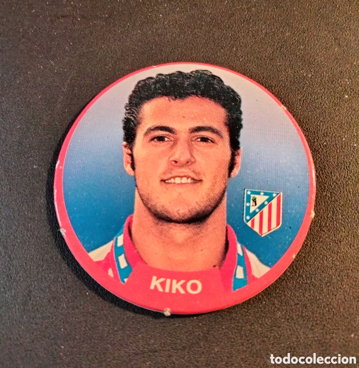 Cromos de Futebol: KIKO # 8 ATL&Eacute;TICO DE MADRID SPORT TAZO LIGA DE F&Uacute;TBOL 1994-95