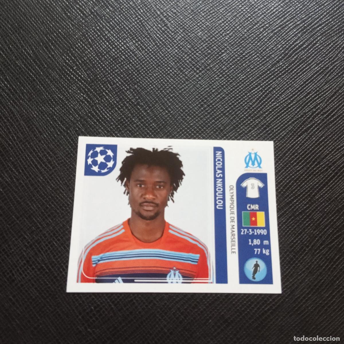 Football Stickers: 367 NKOULOU MARSELLA PANINI CHAMPIONS 11 12 FUTBOL CROMO 2011 2012 - SIN PEGAR - A180 PG10
