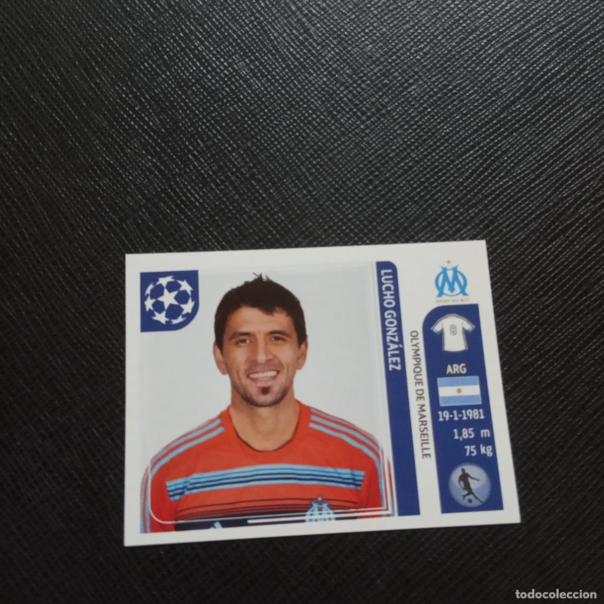 Football Stickers: 369 LUCHO GONZALEZ MARSELLA PANINI CHAMPIONS 11 12 FUTBOL CROMO 2011 2012 - SIN PEGAR - A180 PG10
