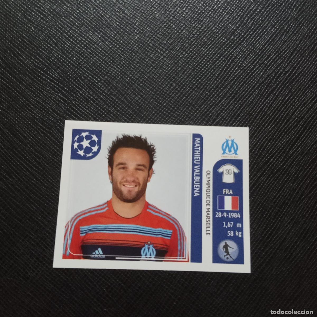 Football Stickers: 371 VALBUENA MARSELLA PANINI CHAMPIONS 11 12 FUTBOL CROMO 2011 2012 - SIN PEGAR - A180 PG11