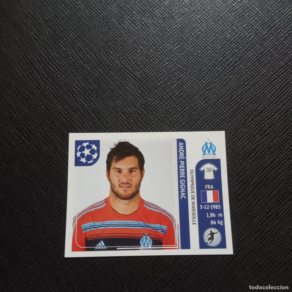 Football Stickers: 377 GIGNAC MARSELLA PANINI CHAMPIONS 11 12 FUTBOL CROMO 2011 2012 - SIN PEGAR - A180 PG11