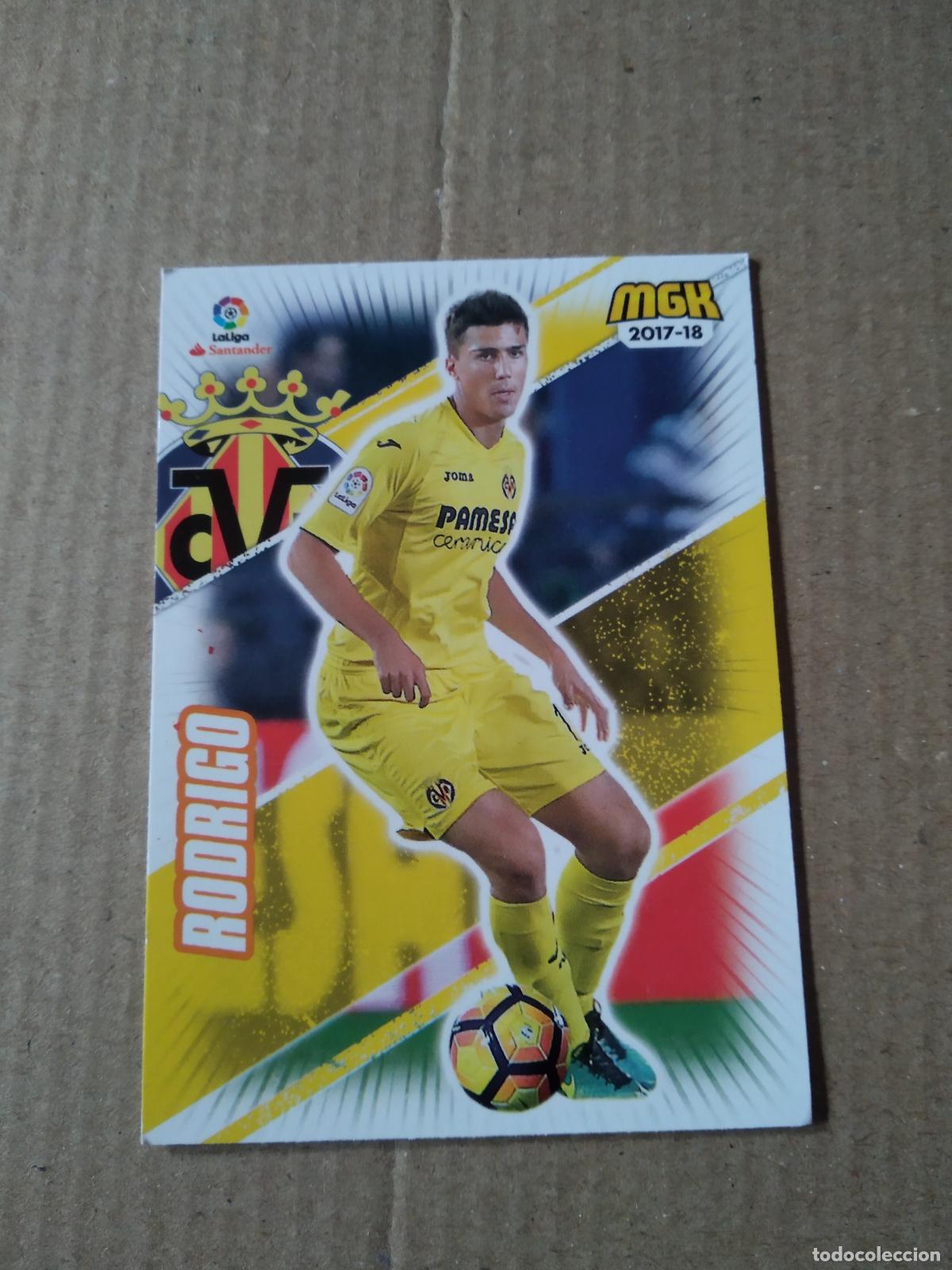 Cromos de f&uacute;tbol: 524 RODRIGO VILLARREAL CROMO FUTBOL PANINI MEGACRACKS 17-18 LIGA MGKS 2017-2018