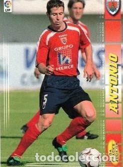 Cromos de f&uacute;tbol: :::: C258 - MEGA CRACKS 2004/05 - C.D. NUMANCIA - ANTONIO - Foto 1